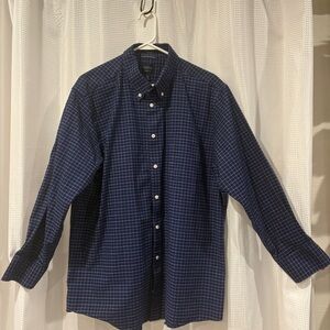 Dockers Battery Street Button Up Long Sleeve Classic Fit Stretch Men’s Shirt XL